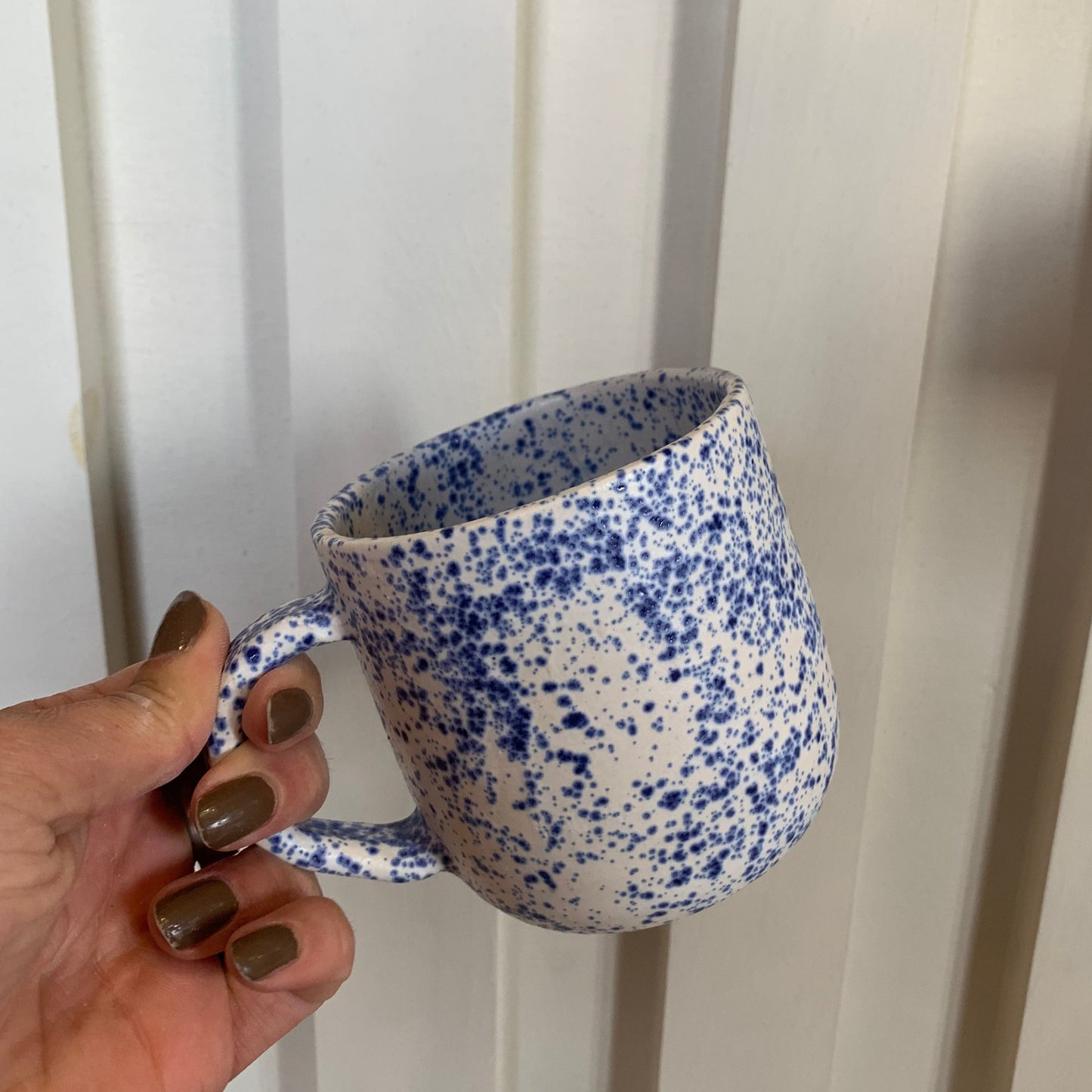 Speckle Me Blue Mug