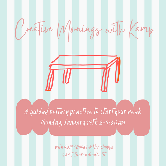 Creative Mornings with Kamp: January 13th