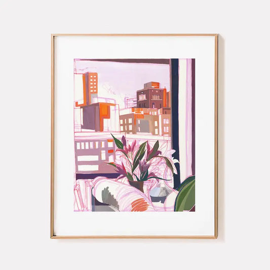 "Manhattan Sunset" Signed Archival Giclee Print